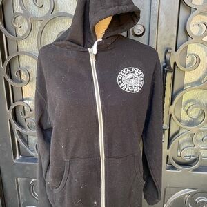 Pizza port zip up hoodie size medium